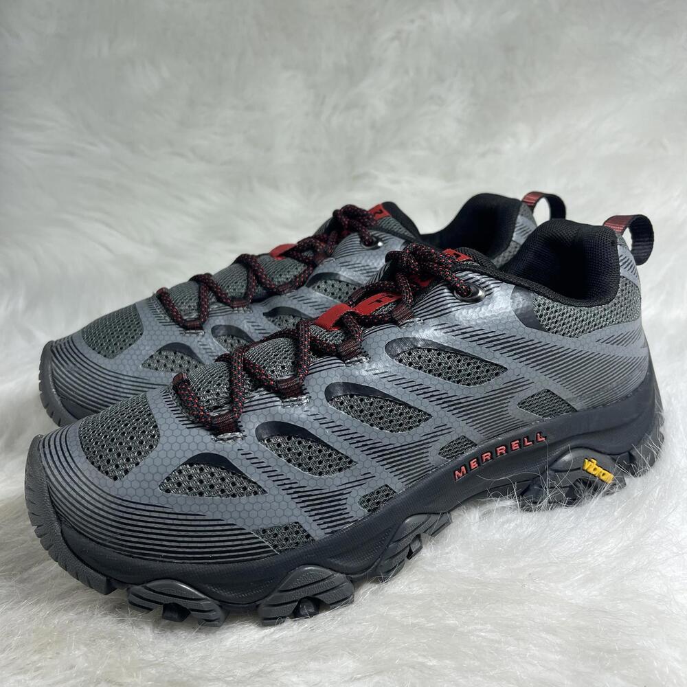 Merrell Men's Moab 3 Edge Granite Trail Shoes J035901 size 8